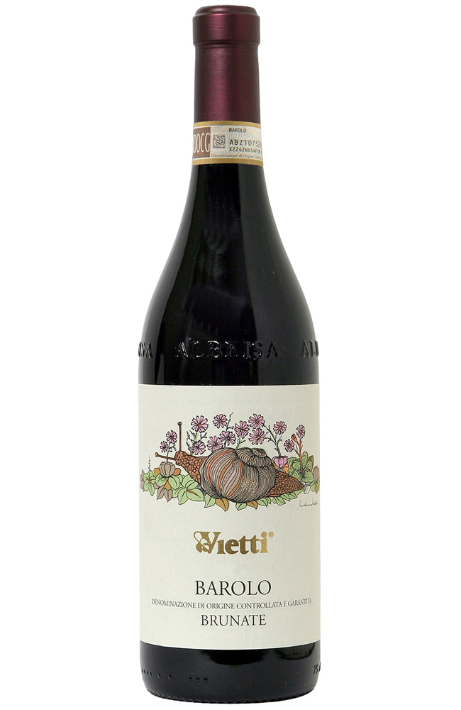 Vietti Barolo Brunate Red Wine Bottle