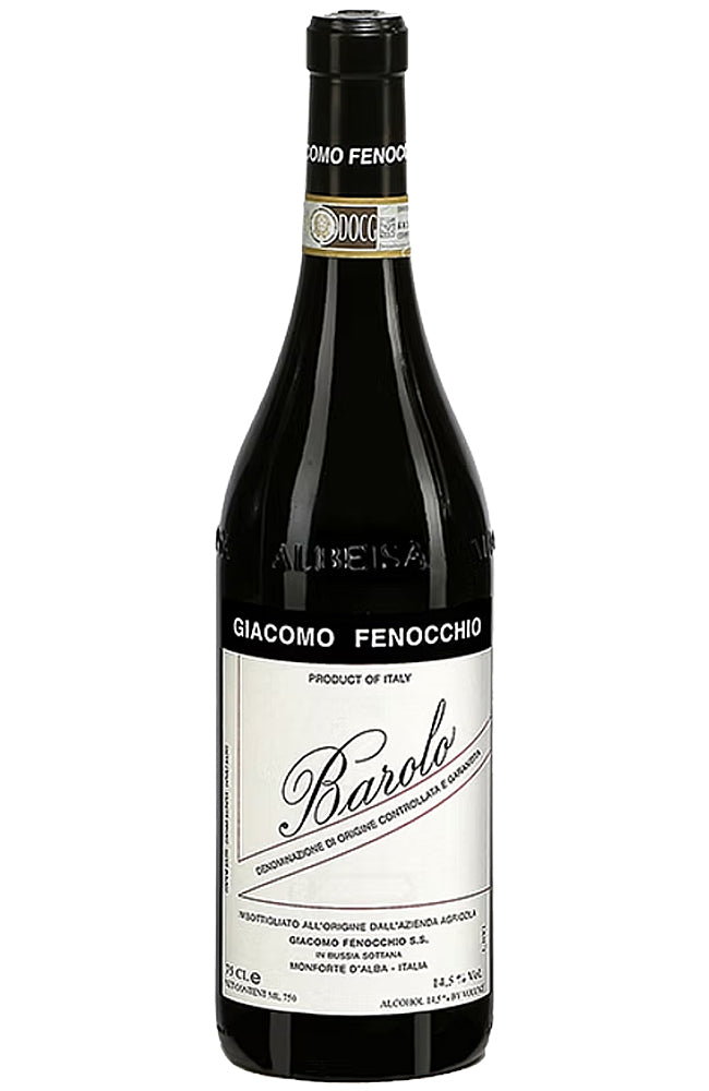 Giacomo Fenocchio Barolo DOCG Red Wine Bottle