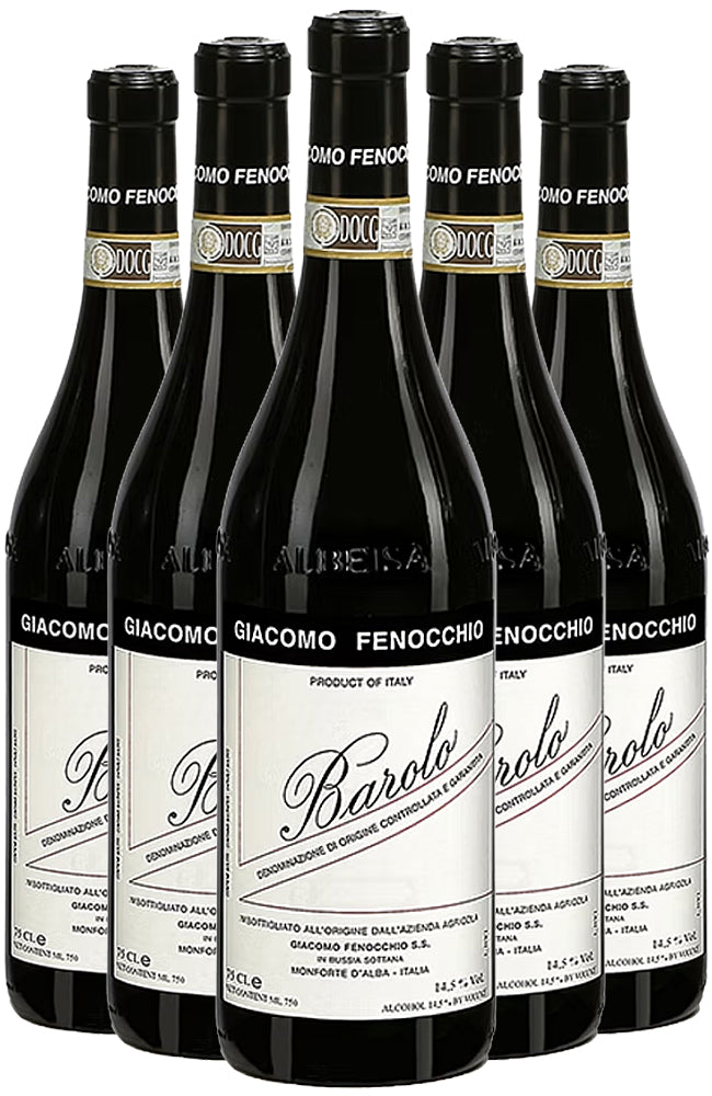 Giacomo Fenocchio Barolo DOCG Red Wine 6 Bottle Case