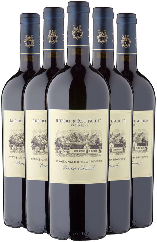 Rupert & Rothschild Vignerons Baron Edmond red Wine 6 Bottle Case