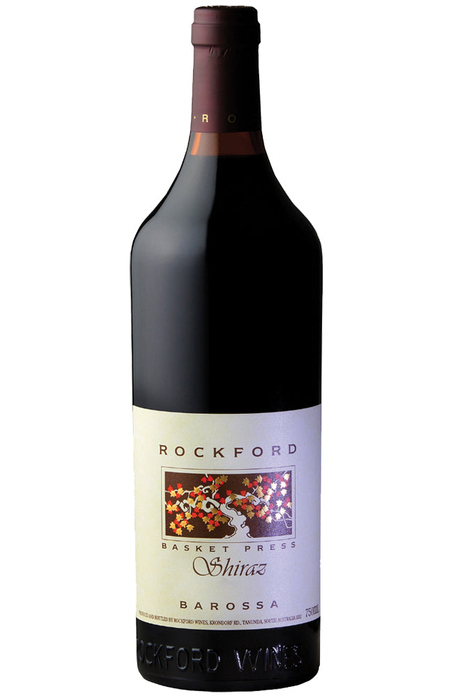 Rockford Basket Press Shiraz Barossa Valley Red Wine Bottle