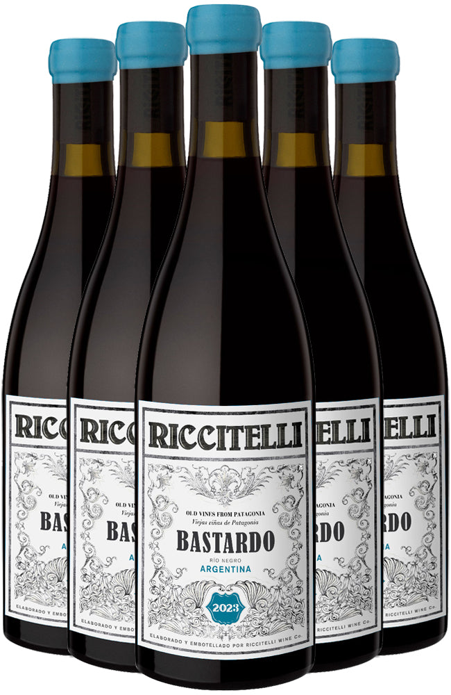 Matías Riccitelli Old Vines from Patagonia Bastardo Red Wine 6 Bottle Case