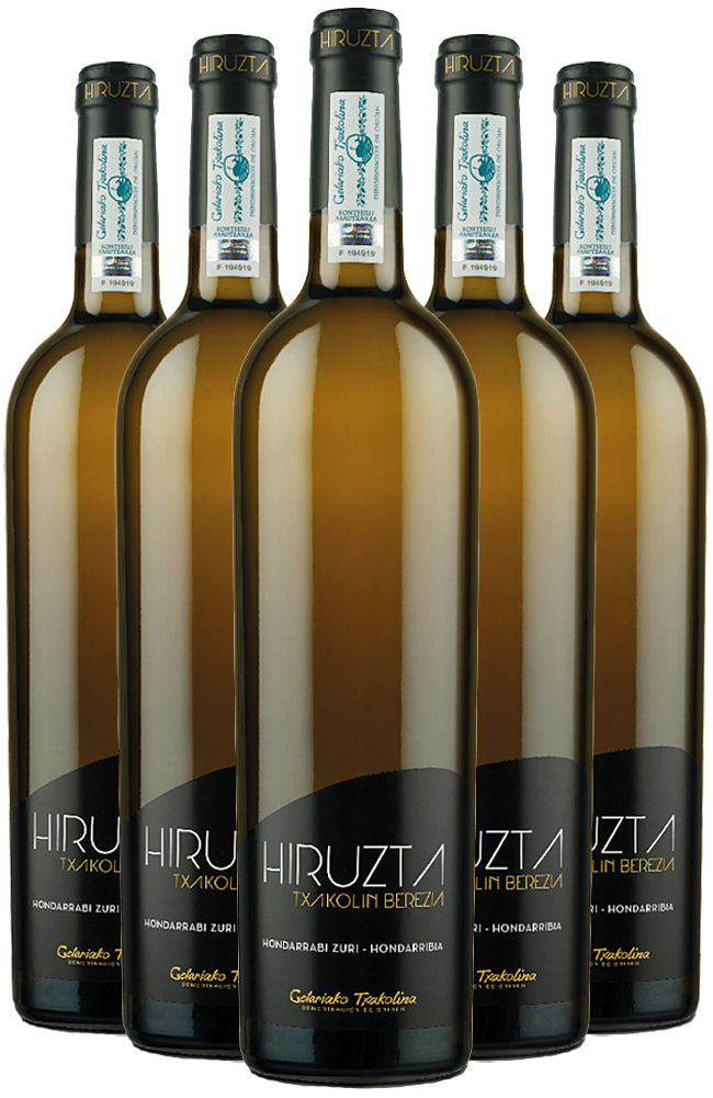 Hiruzta 'Berezia' Txakoli Spanish White Wine 6 Bottle Case