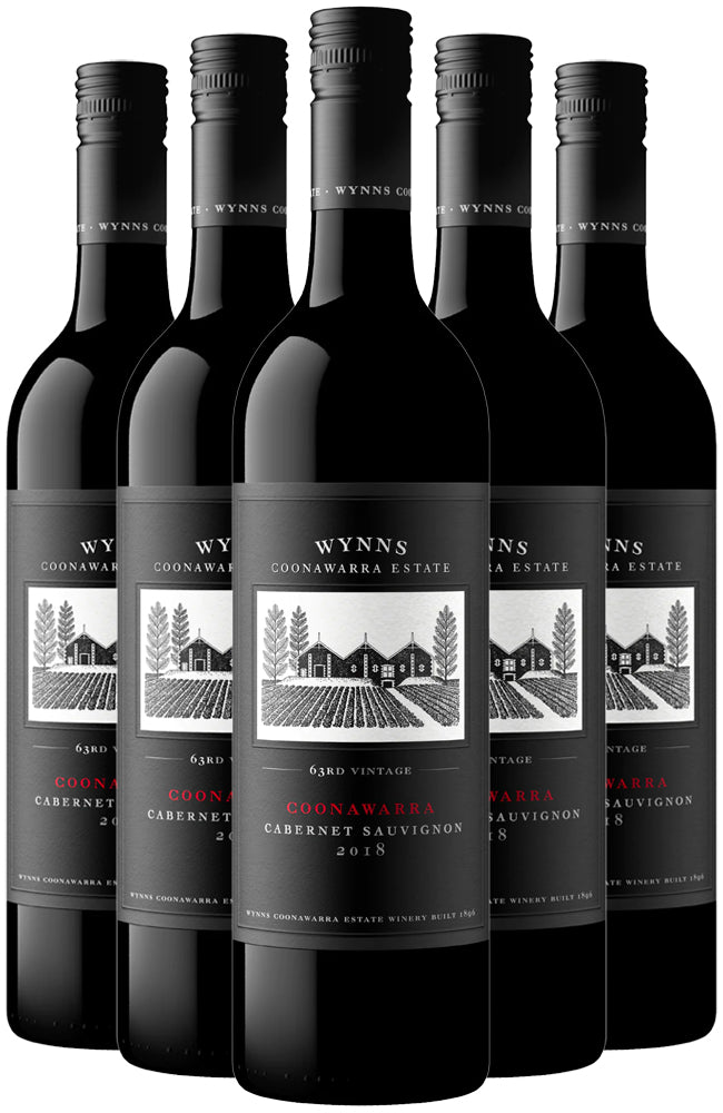 Wynns Coonawarra Estate Black Label Cabernet Sauvignon Red Wine 6 Bottle Case