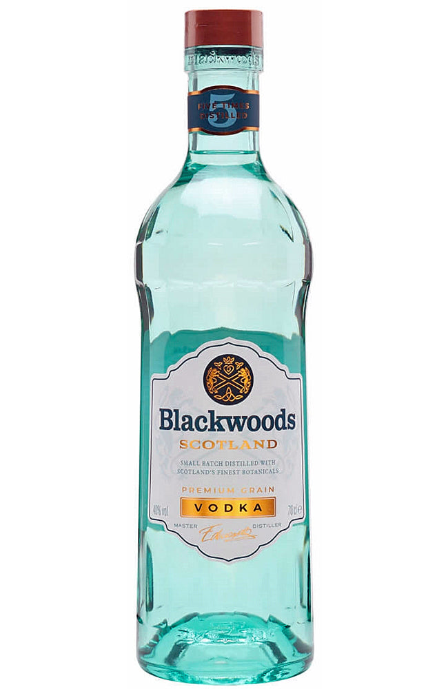 Blackwoods Premium Grain Small Batch Vodka from Scotland Bottle