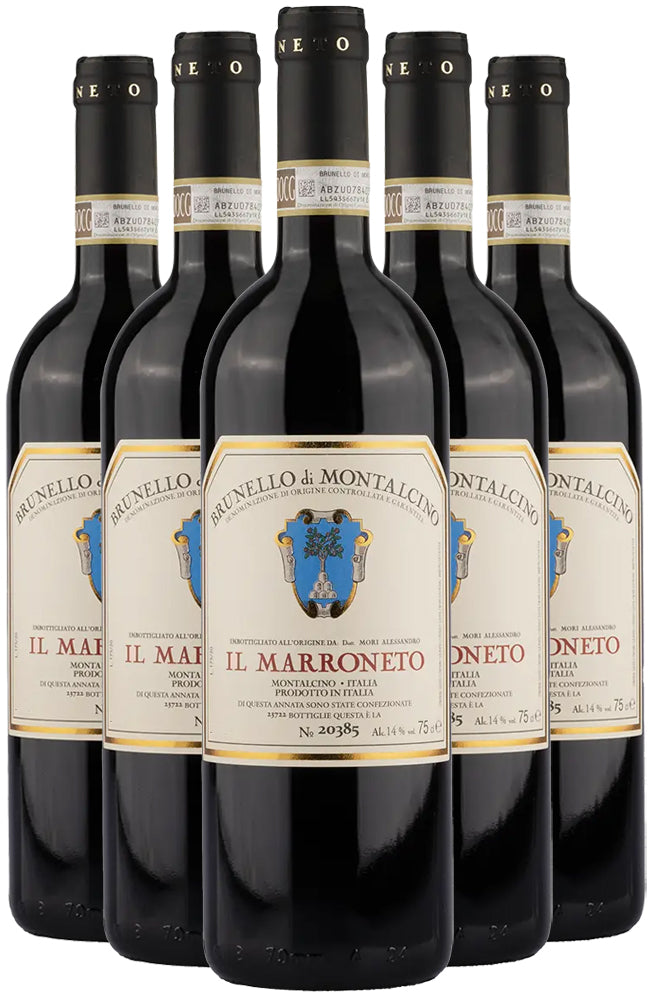 Il Marroneto Brunello di Montalcino Red Wine 6 Bottle Case