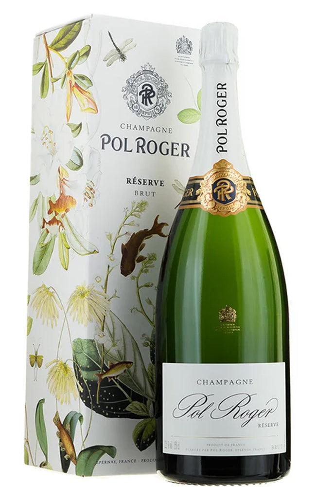 Champagne Pol Roger Brut Réserve NV in Magnum (150cl) Bottle Size Format
