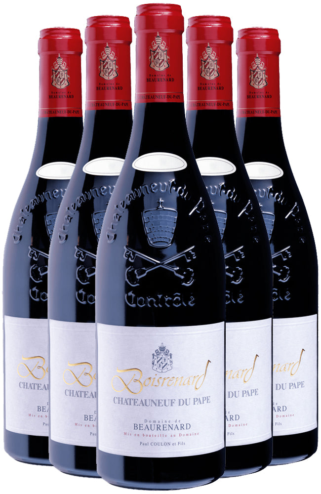 Domaine de Beaurenard Châteauneuf-du-Pape Boisrenard Red Wine 6 Bottle Case