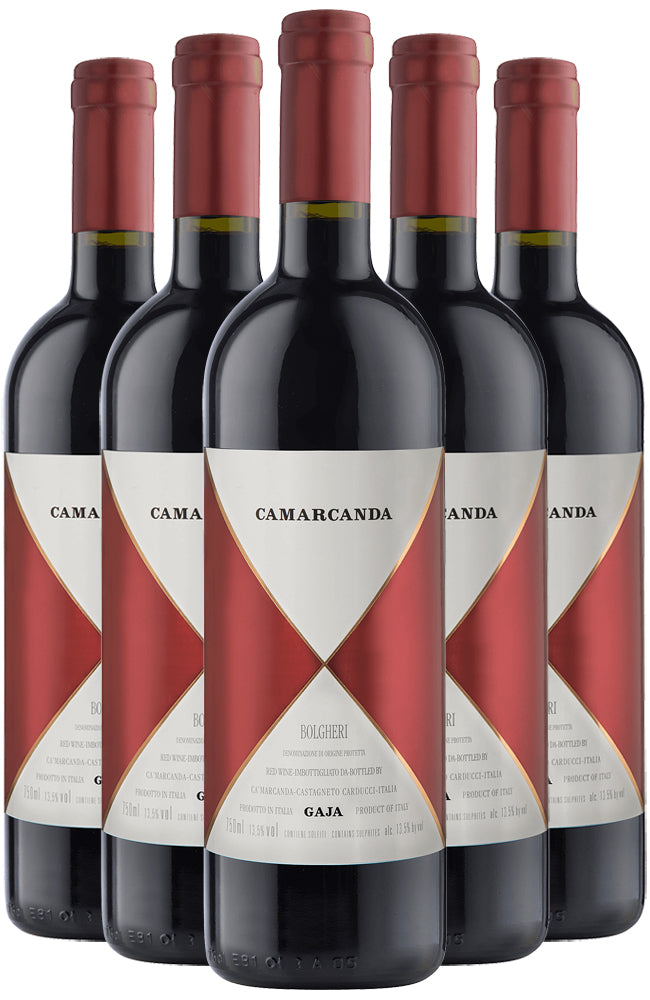Gaja Camarcanda Bolgheri DOP Red Wine 6 Bottle Case