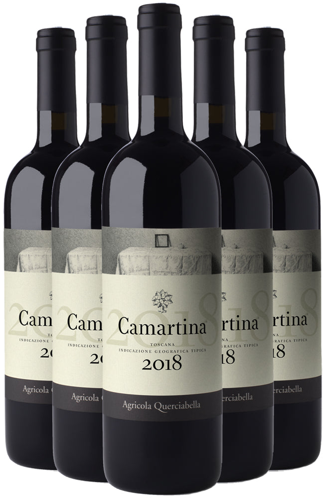 Querciabella Camartina Super Tuscan Red Wine 6 Bottle Case