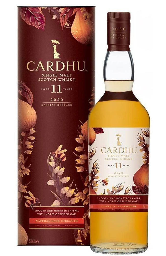 Cardhu 11 Year Old Special Release Cask Strength Speyside Single Malt Scotch Whisky Gift Boxed Bottle