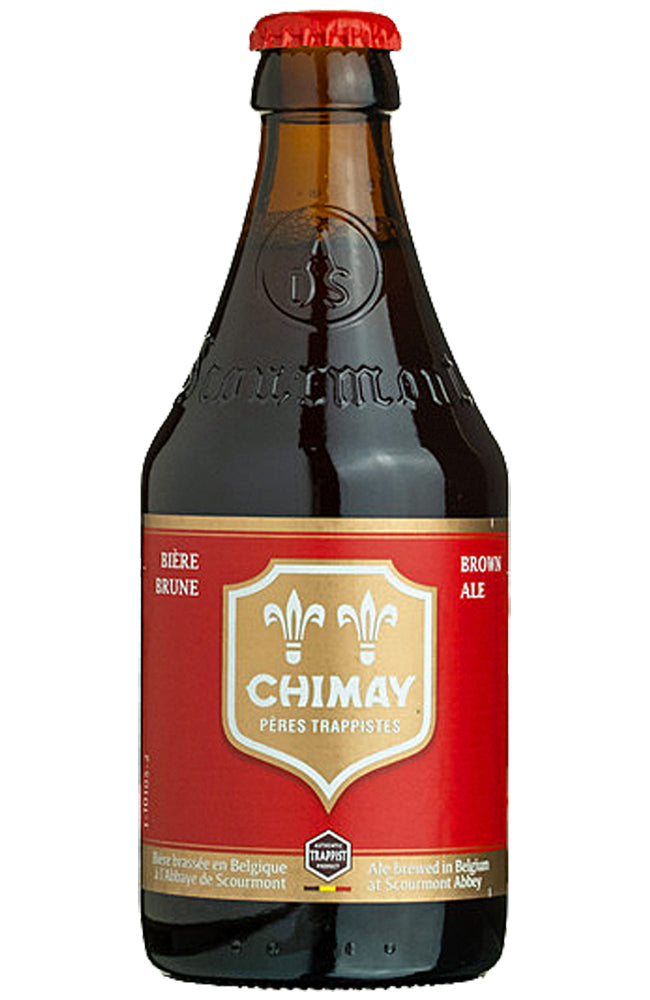Chimay Red Cap Belgian Trappist Dubbel Beer Bottle
