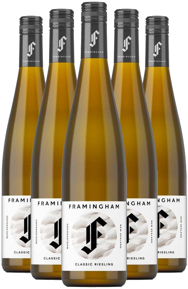 Framingham Marlborough Classic Riesling White Wine 6 Bottle Case