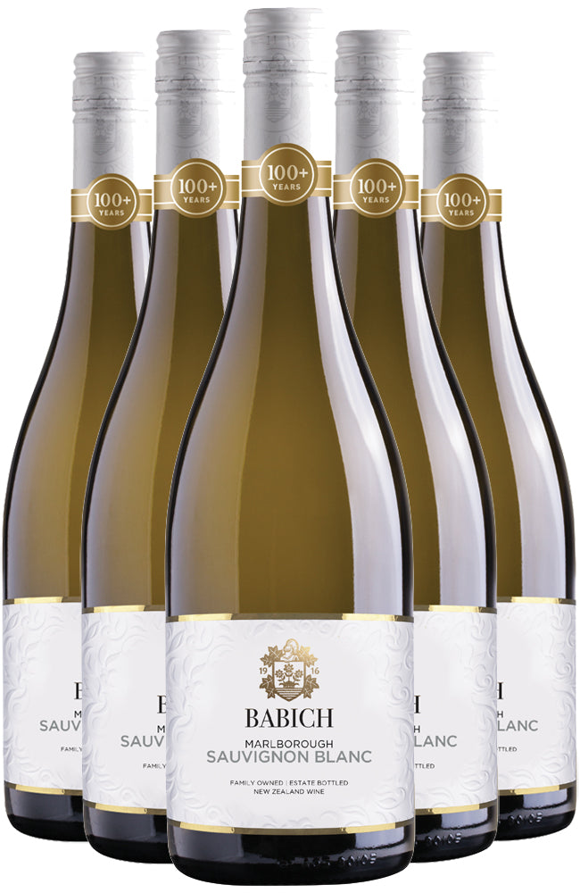 Babich Classic White Label Marlborough Sauvignon Blanc 6 Bottle Case