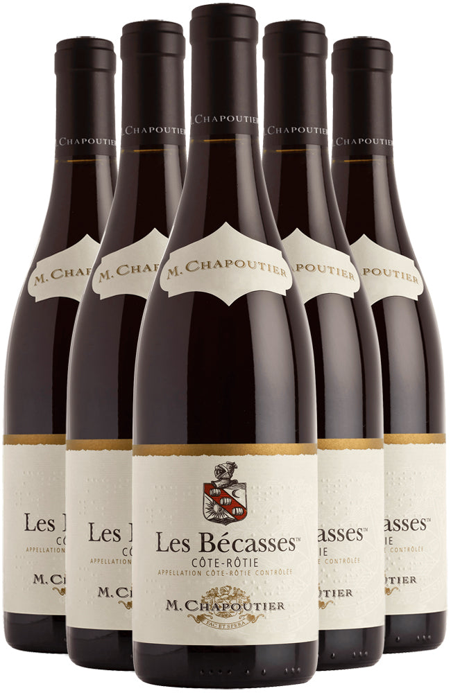 M. Chapoutier Côte-Rôtie Les Bécasses 6 Bottle Case