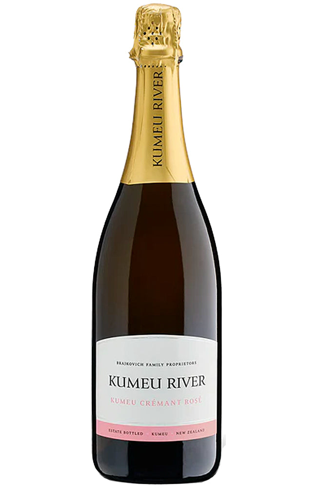 Kumeu River Crémant Rosé Sparkling Wine Bottle