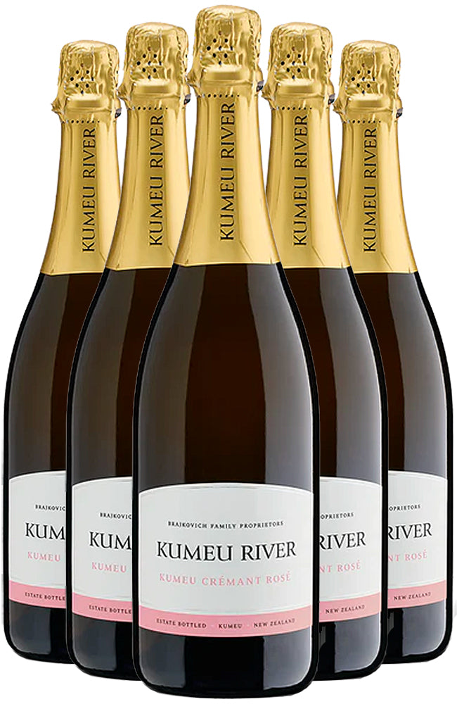 Kumeu River Crémant Rosé Sparkling Wine 6 Bottle Case