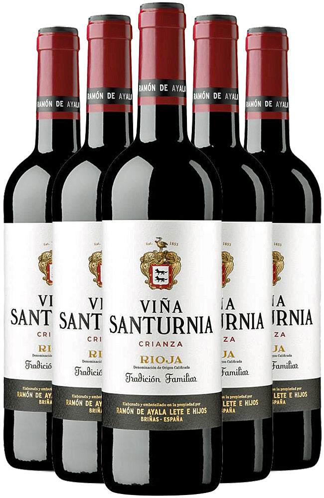 Bodegas de Ayala 'Viña Santurnia' Rioja Crianza 6 Bottle Case 