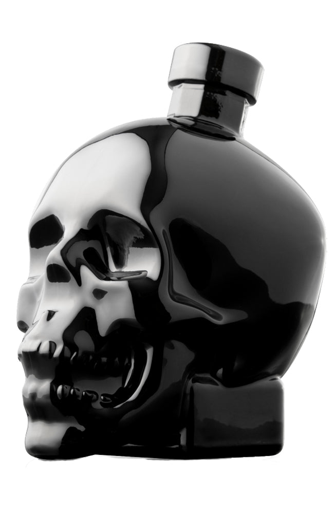 Crystal Head ONYX Blue Weber Agave Black Bottle