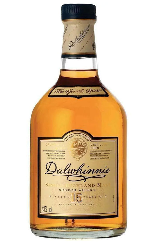 Dalwhinnie 15 Year Old Highland Single Malt Scotch Whisky