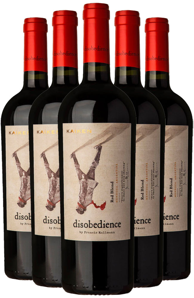 Kaiken 'Disobedience' by Fracis Mallmann Red Blend 6 Bottle Case