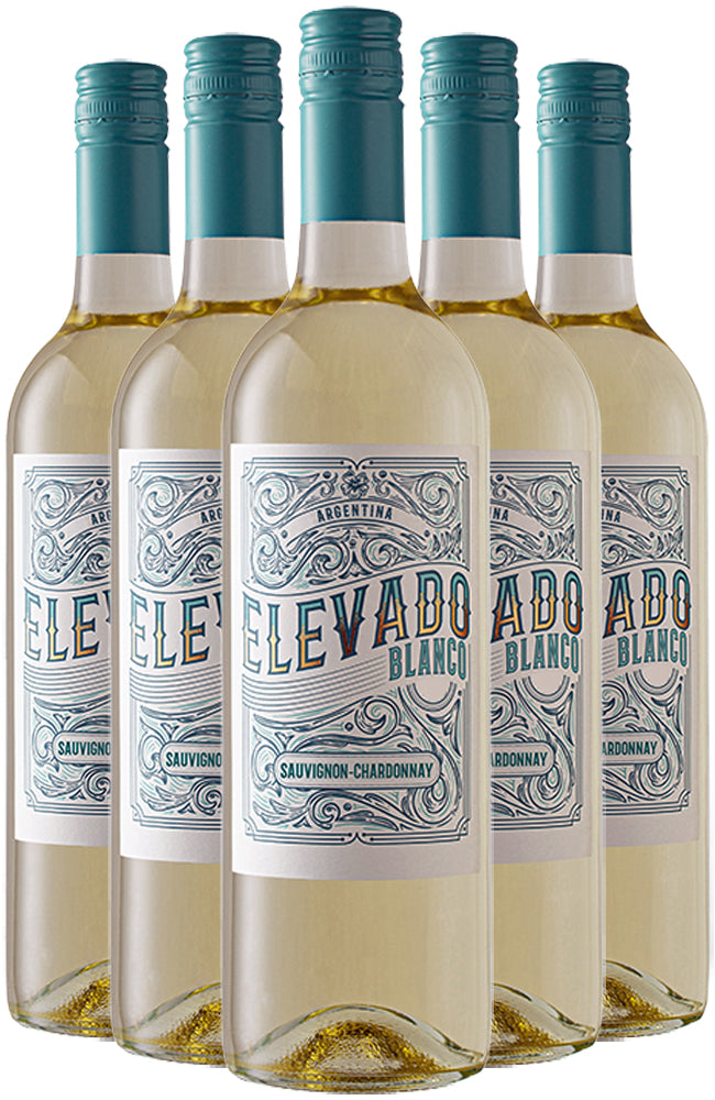 Six Bottles of Bodegas Salentein Elevado Blanco Argentinian White Wine 