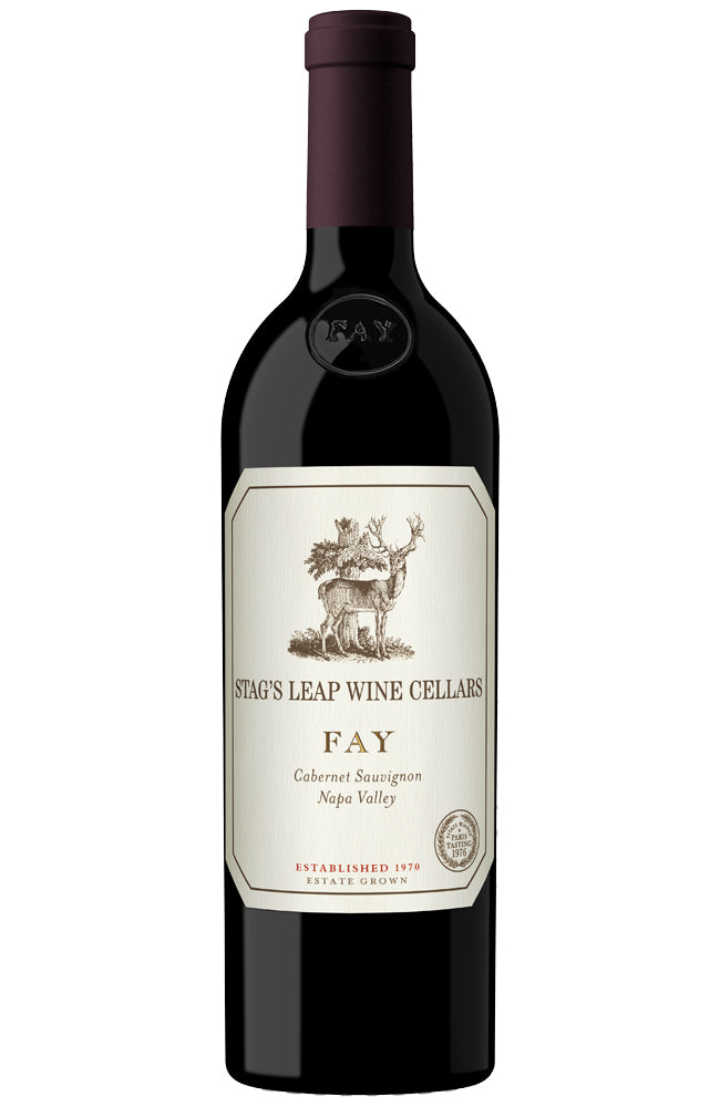 Stag's Leap Wine Cellars FAY Cabernet Sauvignon Napa Valley Red Wine Bottle