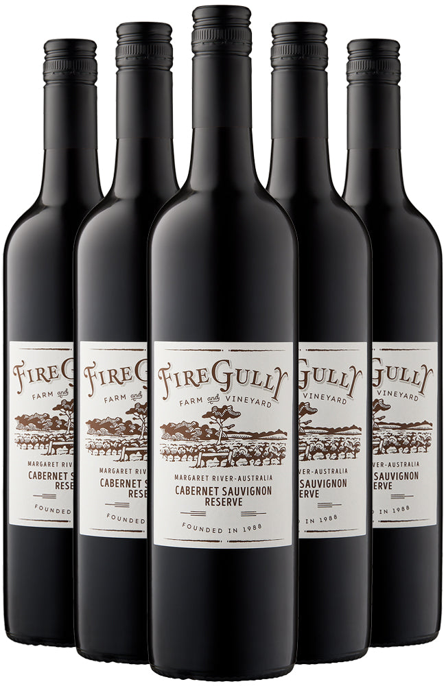 Pierro Fire Gully Cabernet Sauvignon Reserve Margaret River Red Wine Six Bottle Case