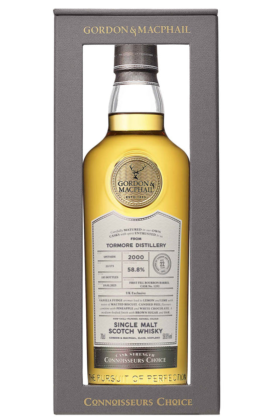 Gordon & MacPhail Connoisseurs Choice 22 Year Old Tormore Cask Strength Single Malt Whisky
