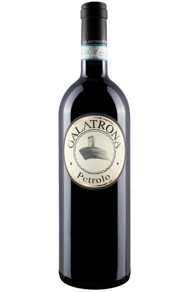 Petrlo Galatrona Super Tuscan Merlot Red Wine Bottle