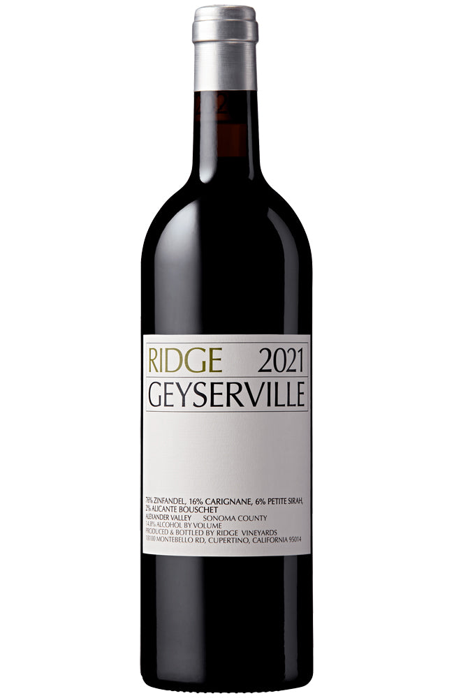 Ridge Vineyards Geyserville 2021
