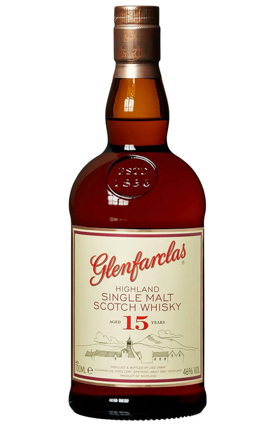 Glenfarclas 15 Year Old Highland Single Malt Scotch Whisky