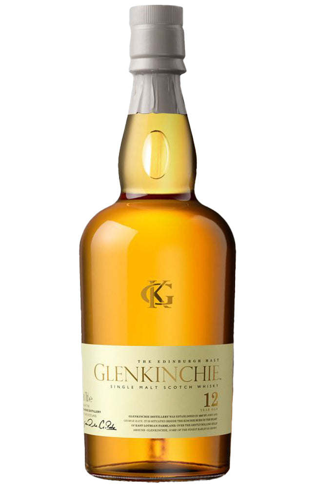 Glenkinchie 12 Year Old Lowland Single Malt Scotch Whisky Bottle