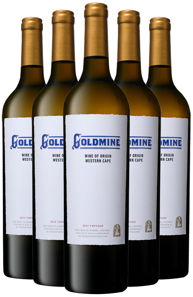 6 bottle case of Boekenhoutskloof Goldmine Western Cape South African White Wine