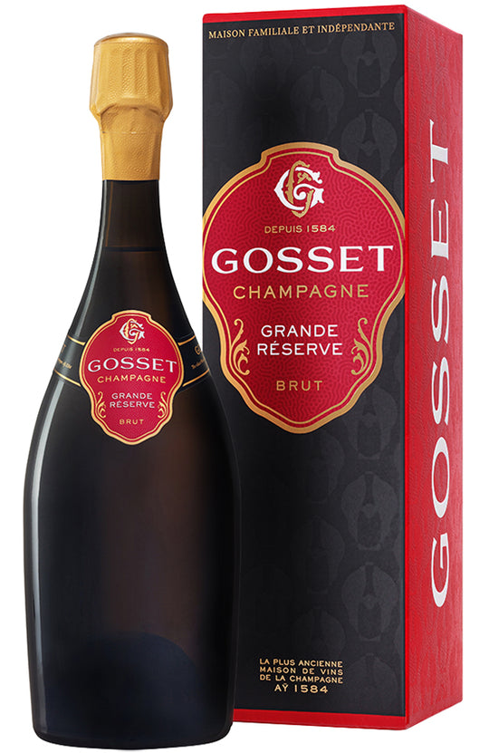 Champagne Gosset Grande Réserve Brut NV (Gift Boxed)