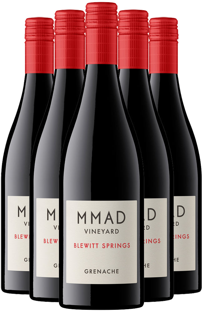 MMAD Vineyard Blewitt Springs Grenache Red Wine 6 Bottle Case