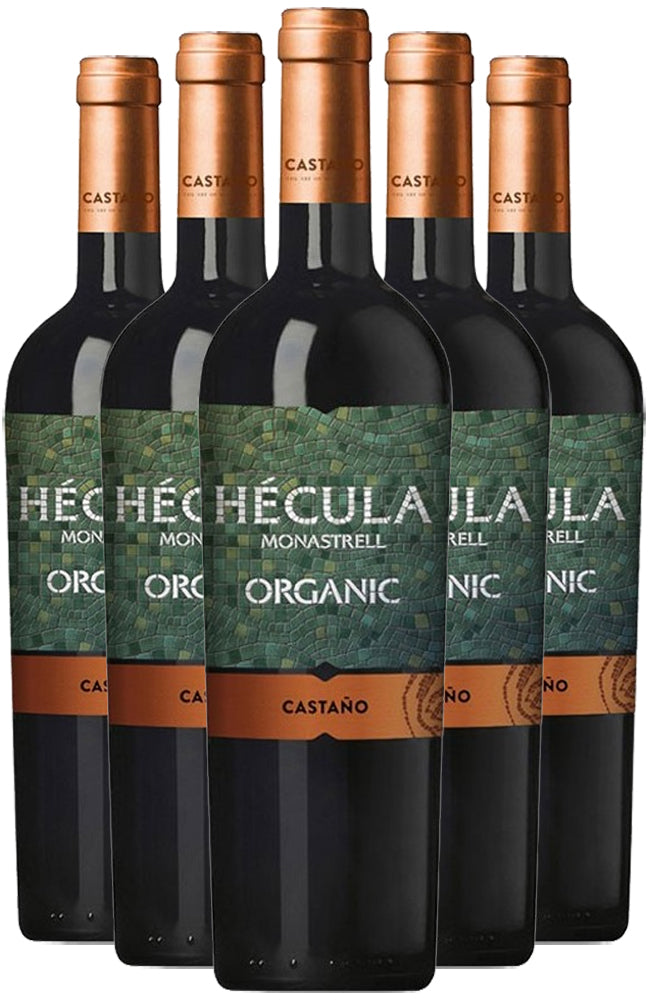 Castaño Hécula Organic Monastrell Red Wine 6 Bottle Case