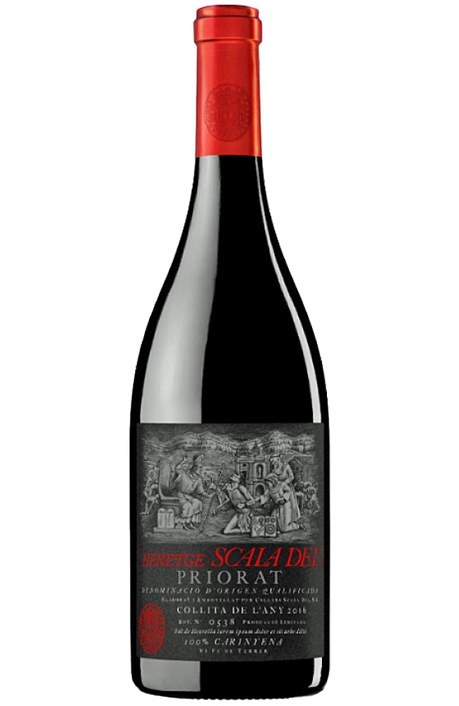 Scala De Heretge Cariñena Priorat Red Wine Bottle