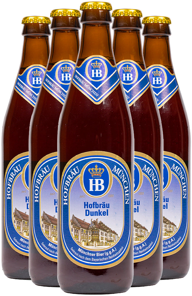 Buy Hofbräu München Dunkel - Dark Bavarian Beer Online At Hic!