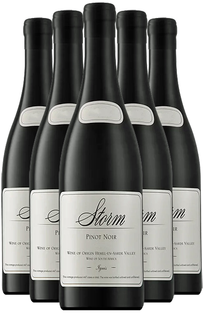 Storm 'Ignis' Pinot Noir South African Red Wine 6 Bottle Case