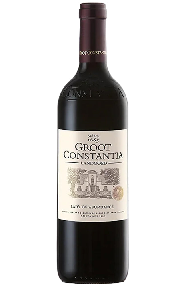 Groot Constantia Lady of Abundance Red Wine Bottle