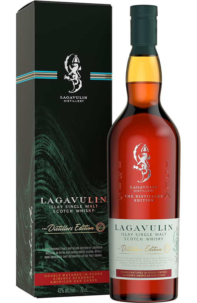 Lagavulin Distillers Edition 2022 Islay Single Malt Scotch Whisky Gift Boxed Bottle