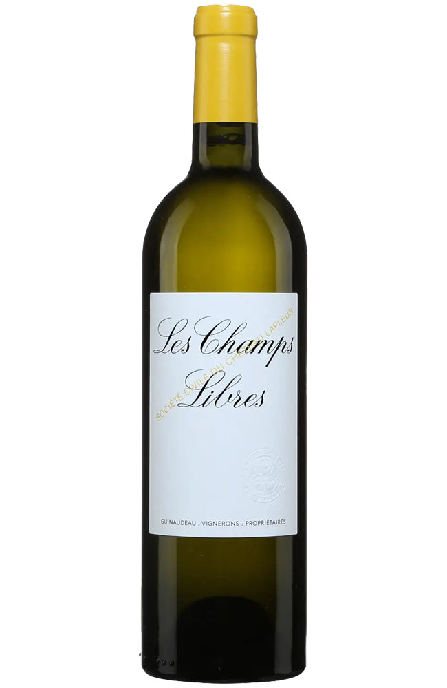 Guinaudeau Vignerons Les Champs Libres Bordeaux White Wine Bottle