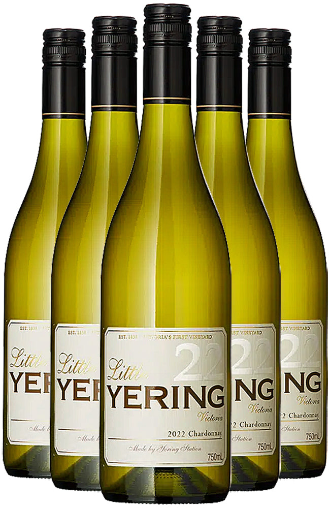 Yering Station "Little Yering" Chardonnay Australian White Wine 6 Bottle Case
