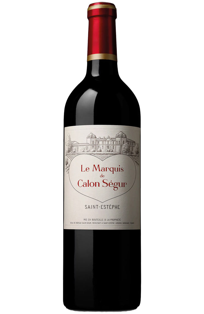 Le Marquis de Calon Ségur Saint Estéphe Red Wine Bottle