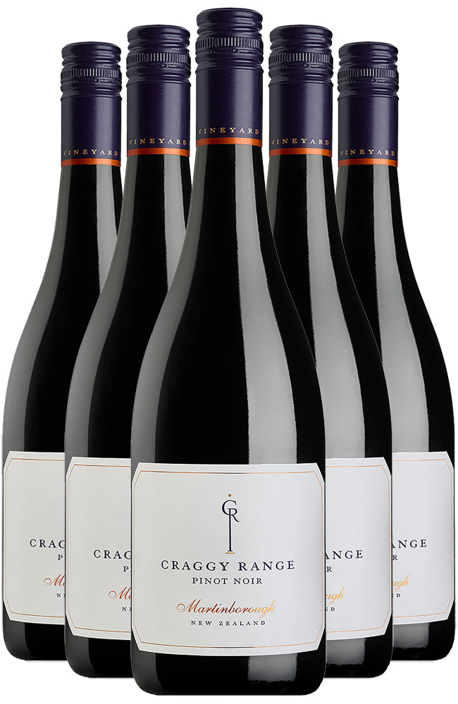 Craggy Range Martinborough Pinot Noir Red Wine 6 Bottle Case