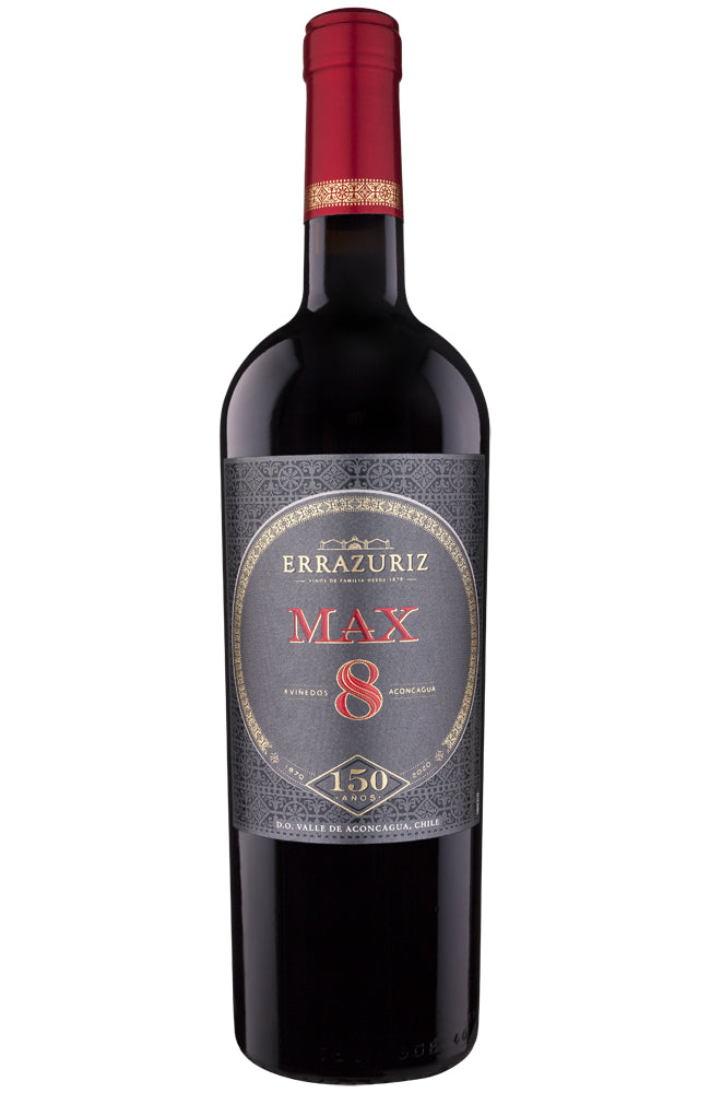 Errazuriz Max 8 Chilean Red Wine Bottle
