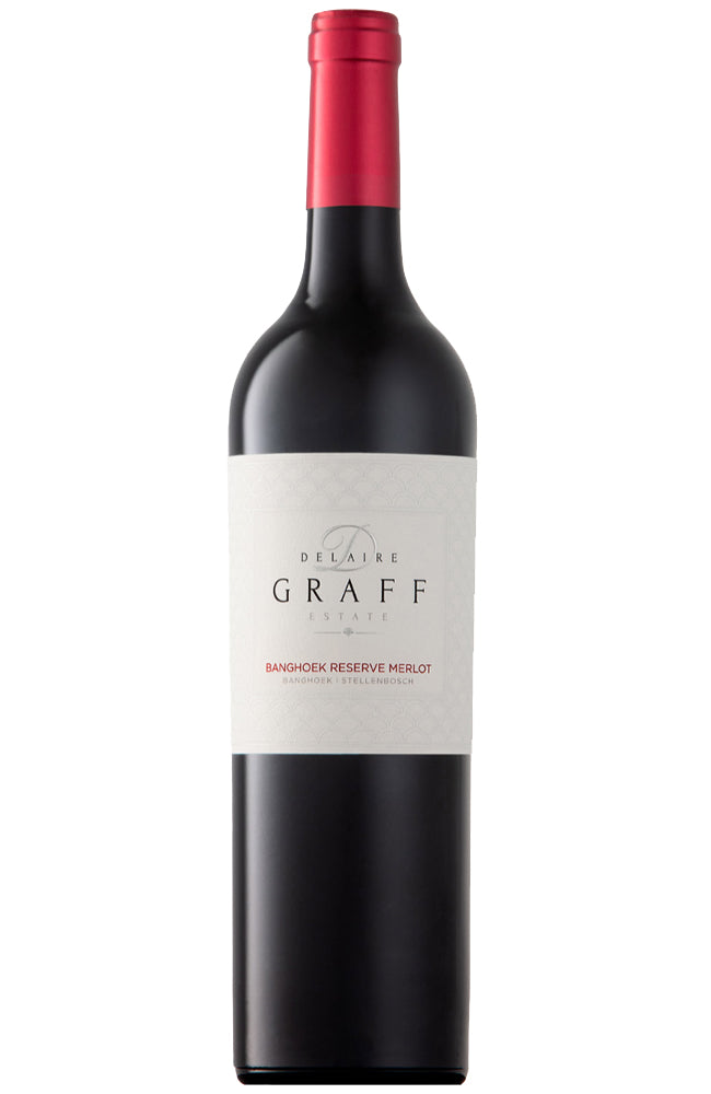 Delaire Graff Banghoek Reserve Merlot Red Wine Bottle