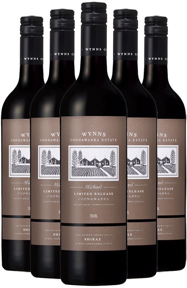 Wynns Coonawarra Estate Michael Limited Release Shiraz 6 Bottle Case