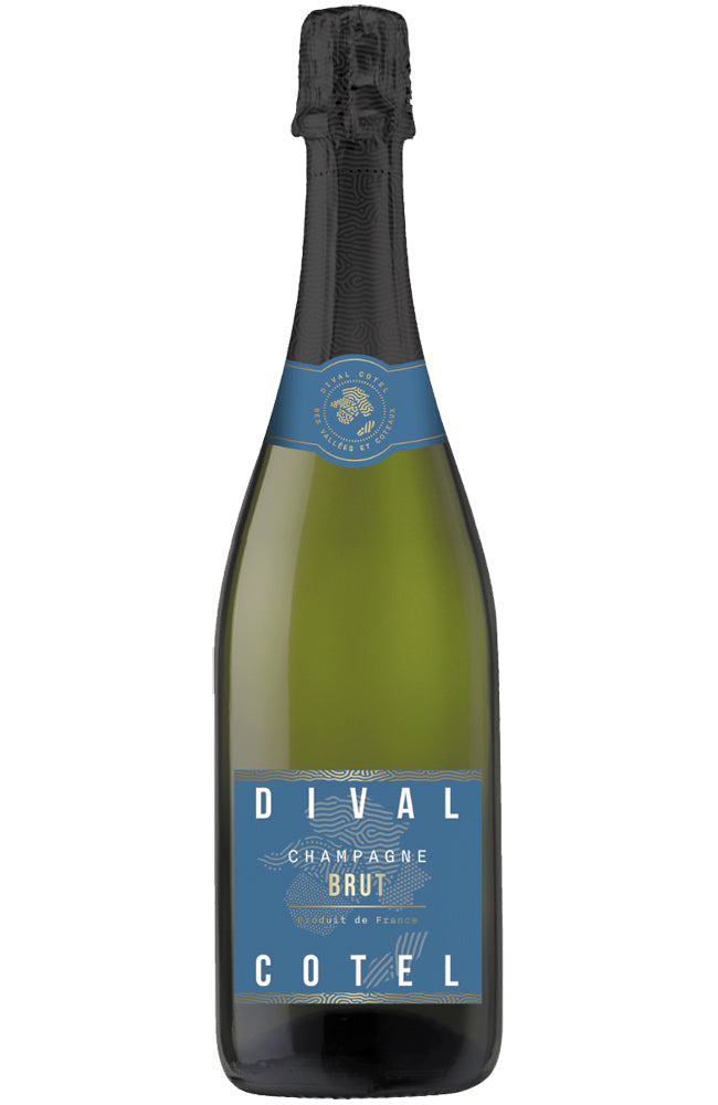 Champagne Dival Cotel Brut NV Bottle